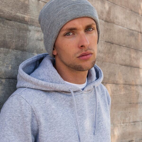 Build Your Brand Heavy knit beanie BY001 Heavy knit beanie Thumbnail