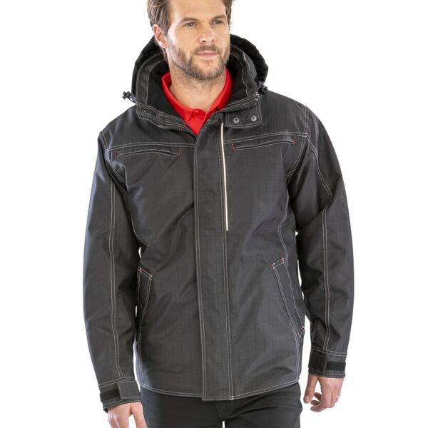 Result Denim texture rugged jacket R326X Denim texture rugged jacket Thumbnail