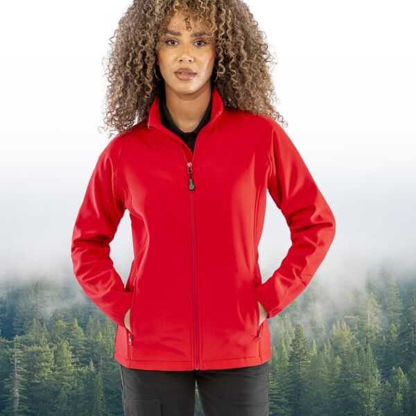 Women's recycled 2-layer printable softshell jacket Thumbnail