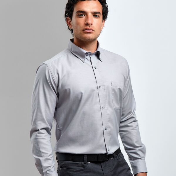 Premier Premier Signature Long Sleeve Oxford Shirt PR234 Premier Signature Long Sleeve Oxford Shirt Thumbnail