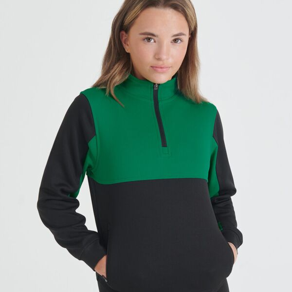 Finden & Hales Kids ¼-tracksuit top. LV875 Kids ¼-tracksuit top. Thumbnail