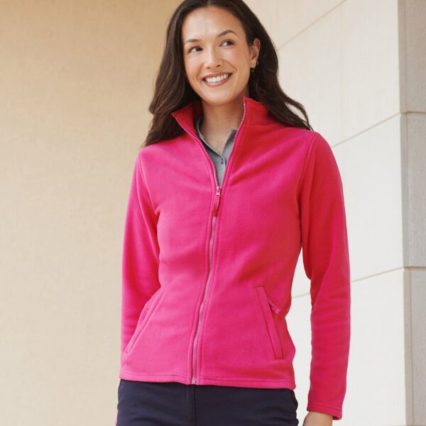 Henbury WOMENS  microfleece jacket. HB851 WOMENS  microfleece jacket. Thumbnail