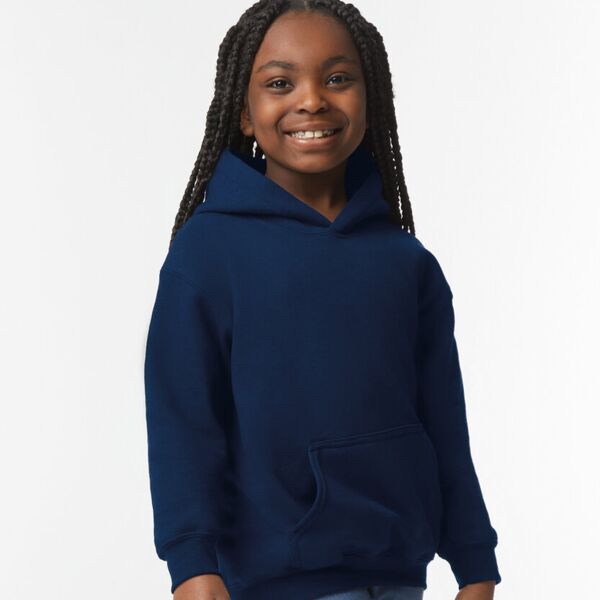 Gildan HEAVY Blend™ youth hooded sweatshirt. GD57B HEAVY Blend™ youth hooded sweatshirt. Thumbnail